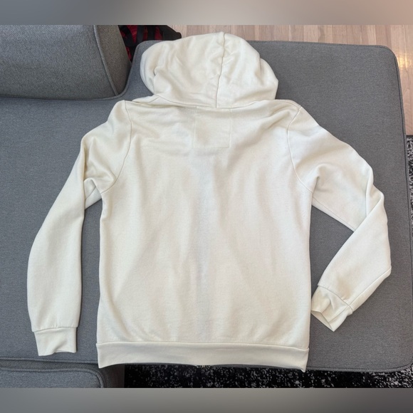 Aviator Nation 5 Stripe hoodie in vintage white - Picture 6 of 6